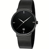 Daniel Wellington Women's 0508DW Sheffield Analog Quartz Black Leather Watch